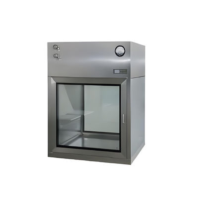 Static Material Transfer Window UV Lamp Static Pass Box SS304 SS316 Pass Through Box 80kg Transfer Window